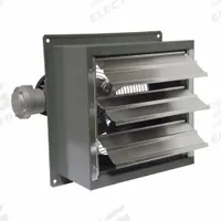 Shutter Mounted Hazardous Location Exhaust Fan: 12 in Blade, 1 Speed, 1/3 hp, 1,640 cfm, 115V AC (MPN SD12-XPF). Key specifications — Hazardous Location Class: Class I, Group C and D; Class II, Group F and G; Brand: CANARM; Motor Enclosure: Totally Enclosed Fan Cooled; Frame Material: Steel; Number of Speeds: 1; Frame Finish: Powder Coated; Nameplate Voltage: 115V AC.