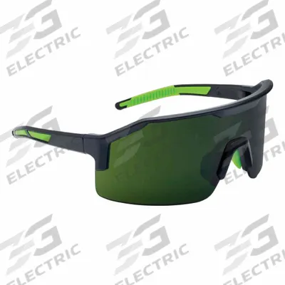 JACKSON SAFETY Safety Glasses: Anti-Fog/Scratch-Resistant, Half-Frame - Standard Welding Safety Glasses