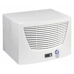 RITTAL Enclosure Air Conditioner: 3,719 BtuH, Indoor Dust-Tight, Cooling Only, 230 V, 12, Roof Mount (MPN 3383500). Key specifications — Brand: RITTAL; Mounting Type: Roof Mount; Operation Mode: Cooling Only; Operating Voltage: 230 V.