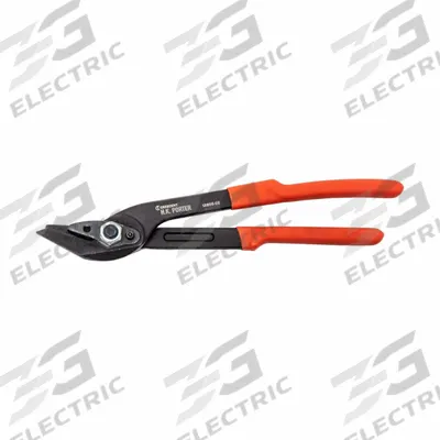 HK PORTER Strapping Cutter: Fits 1 1/4 in Strap Wd, Fits .031 Strap Tensile - 2-Handed Cutter Tools for Steel Strapping