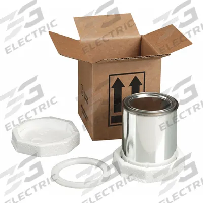 POLAR TECH Paint Can Shipper Kit: 5 3/8 in x 5 3/8 in x 6 3/8 in, ( 1 ) : 1 qt Paint Can - Paint Can Shipping Kits