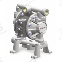 ARO Double Diaphragm Pump: Polypropylene Body, 1/2 in, NPT Connection, 15.2 gpm, 289 ft Max. Head (MPN PD05P-ARS-PUU-B). Key specifications — Brand: ARO; Seat Material: PP; Check Valve Material: PU.