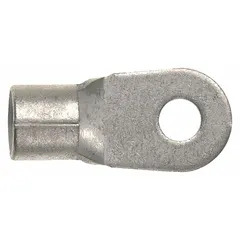 PANDUIT Ring Terminal: Bare, 5/16 in Stud Size, 4 AWG to 4 AWG Wire Sizes, 2,000 V (MPN P4-56R-T). Key specifications — Brand: PANDUIT; Barrel Style: Serrated.