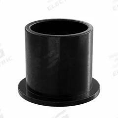 OILITE Flanged Sleeve Bearing: PEEK, 5/8 in Bore, 3/4 in OD, 3/4 in Overall Lg, Black, 3 PK (MPN PF-1011.5-06B). Key specifications — Brand: OILITE; Color: Black.