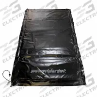POWERBLANKET Ground Thaw Blanket: Ground Thawing, 6 ft x 10 ft, 6 ft Wd, 10 ft Lg, 5/8 in Thick (MPN EH0509). Key specifications — Brand: POWERBLANKET; Color: Black; Product Type: Ground Thawing; Standards: UL; Wattage Output: 1650 W; Voltage: 120V AC.