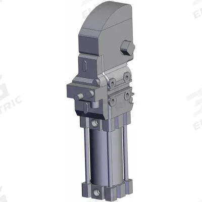SMC Cylinder Clamp: 40 mm Bore Dia, CKZT, NPT, Turck, Without Arm Arm - Power Clamp Cylinders