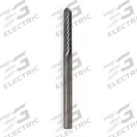 WIDIA Carbide Bur: Ball-Nosed Cylinder, SC-1, Single Cut, 1/4" x 5/8" Head, 1/4" Shank (MPN M40293). Key specifications — Trade Number: SC-1; Brand: WIDIA METAL REMOVAL.