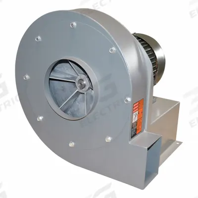 Dayton High Pressure Blower: 7 3/4 in Wheel, Direct Drive, Includes Drive Pack - High-Pressure Direct-Drive Blowers with Drive