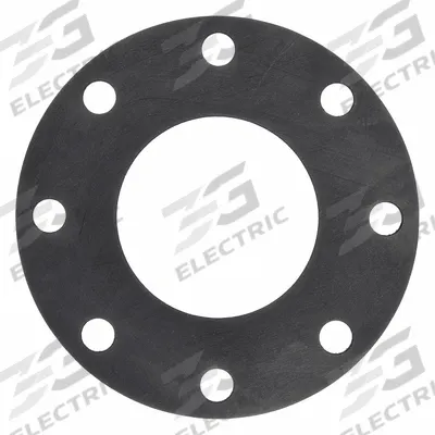 APPROVED VENDOR Full Face Flange Gasket: Class 150, Neoprene, For 8 in Pipe, 1/8 in Thick - Neoprene Full-Face Gaskets