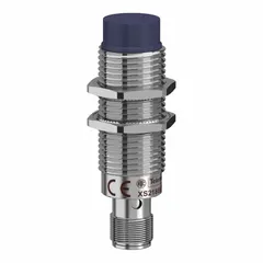 TELEMECANIQUE SENSORS Inductive Cylindrical Proximity Sensor: Built-in Connector, Unshielded, NPN (MPN XS218BLNAM12). Key specifications — Brand: TELEMECANIQUE SENSORS; AC Supply Voltage Rating: Not Rated; DC Supply Voltage Rating: 12-24V DC.