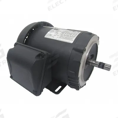 Dayton General Purpose Motor: C-Face/Rigid Base Mount, Totally Enclosed Fan Cooled - C-Face with Rigid Base 3-Phase General Purpose AC Motors