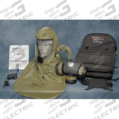 PAPR System: Sentinel XL CBRN, Hood, Belt-Mount - Sentinel XL Healthcare & Pharmaceutical PAPR Systems
