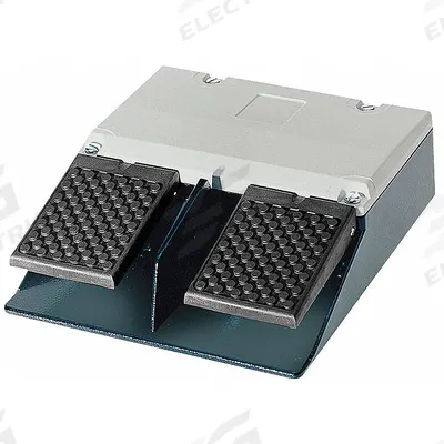 Siemens Foot Switch: 3SE2 Series, 2 Pedals, Momentary, 2NO/2NC - Twin-Pedal Foot Switches