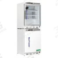 AMERICAN BIOTECH SUPPLY Refrigerator and Freezer: 4.6 cu ft Refrigerator Capacity, 2 Doors, Right (MPN PH-ABT-HC-RFC9G). Key specifications — Door Type: Swing Glass; Brand: AMERICAN BIOTECH SUPPLY; Door Hinge: Right.