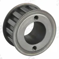 POWER DRIVE Gearbelt Pulley: For H Timing Belt Section, For 1 in Belt Wd, 14 Teeth, 0.5 in Pitch (MPN 14HG100). Key specifications — Brand: POWER DRIVE; For Bushing Type: Split Taper.