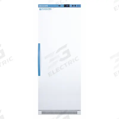ACCUCOLD Vaccine Refrigerator: 12 cu ft, Upright, 2°C to 8°C, 24 3/8 in Overall Dp - Pharmacy & Vaccine Refrigerators