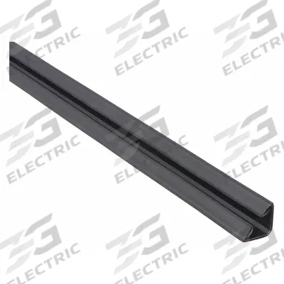 NGP Smoke Seal: Batwing, Self-Adhesive Mounting, Std, TPE, 9 ft Overall Lg - Smoke Seals