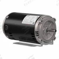 LEESON General Purpose Motors: C-Face/Universal Mount, Open Drip Proof, 1 1/2 hp, 230/460V AC (MPN 056T17D15850). Key specifications — Brand: LEESON; Nameplate Voltage @ 60 Hz: 230/460V AC; Full Load Current @ 60 Hz: 4.4/2.2 A; Nameplate RPM @ 60 Hz: 1,725 RPM; Motor Enclosure: ODP.