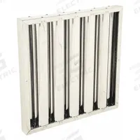GRAINGER Grease Filter: 20 in x 20 in x 2 in, Stainless Steel, Baffle (MPN 2EJY8). Key specifications — Brand: GRAINGER; Media Material: Stainless Steel; Frame or Header Material: Stainless Steel; Air Filter Construction: Baffle; Air Filter Item: Grease Filter.
