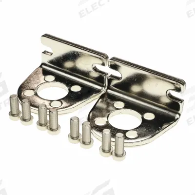 SMC Foot Bracket: Foot Mount Type, Fits 50 mm Bore Dia, Steel - Foot Mounting Brackets