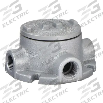 APPLETON ELECTRIC Conduit Outlet Body: Iron, GRF, 1 in Trade Size, X Body - X, XAT and XTF Round Body - Cross Type