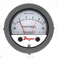 DWYER Pressure Switch/Gage Range 0-5 Wc: Back/Single-Side, 1/8 in NPT Female, ±2% Gauge Accuracy (MPN 3005MR). Key specifications — Series: 3000MR; Gauge Accuracy: ±2%.