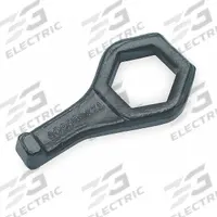 KEN-TOOL Cap Nut Wrench: 1 Wrench Heads, 35 mm Wrench Head Size, For Commercial Trucks Vehicle Type (MPN TX10). Key specifications — Measurement Type: Metric; For Vehicle Type: Commercial Trucks; Finish: Electrostatic Paint; Compatible with Product Type: Outer Cap Nut On Dual Wheels; Brand: KEN-TOOL.