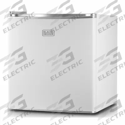 BLACK & DECKER Refrigerator: White, 1.7 cu ft Total Capacity, 1 Shelves - Mini Refrigerators