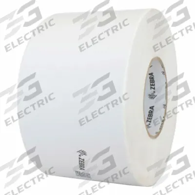 ZEBRA Barcode Printer Labels: 4 in Label Wd, 6 in Label Ht, White, 3 in Core Dia. - Industrial Thermal Transfer Labels