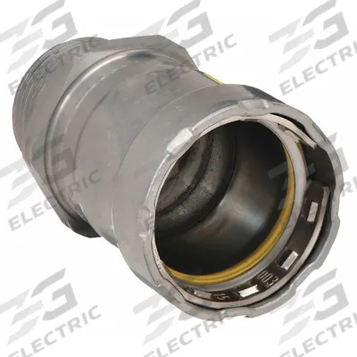 VIEGA MEGAPRESS Crimp Adapter Fitting: 1 1/4 in Pipe x 1 1/4 in Pipe Size, Press-fit x MNPT - Gas Steel Press Pipe Fittings