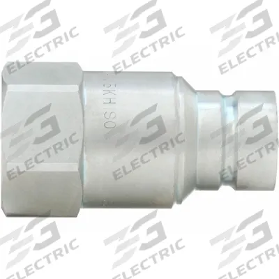 SAFEWAY HYDRAULICS Hydraulic Quick Connect Hose Coupling: 3/4 in Coupling Size, Steel - FF49 Series Hydraulic Quick-Connect Coupling Plugs