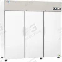 AMERICAN BIOTECH SUPPLY Lab Refrigerator: 72 cu ft, Upright, 1°C to 10°C, 36 in Overall Dp, 3 Doors (MPN ABT-HC-SPL-72). Key specifications — Door Opening Style: Left and Right; Color: White; Alarm Type: Temperature; Manufacturer Part Number: ABT-HC-SPL-72; Brand: AMERICAN BIOTECH SUPPLY; Product Type: Lab Refrigerator; Door Type: Swing Glass; Refrigerant Type: R-290.