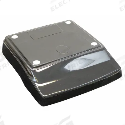 ADAM EQUIPMENT Scale Protective Cover: 12 1/2 in Overall Wd, 4 1/4 in Overall Ht - Material Handling