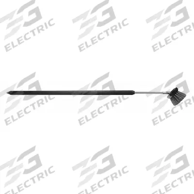 MOSMATIC Brush Pole: Brush Pole, NPTF, 3/8 in Inlet Connection Size - Wands with Brush Heads