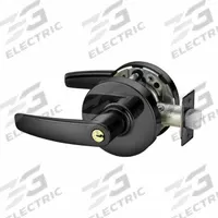 SARGENT Door Lockset: Storeroom Lever Locksets, Black, ADA Compliant (MPN 10XG04 LB BSP). Key specifications — Ligature Resistance: Not Ligature-Resistant; Brand: SARGENT; Lockset Function ANSI Code: F86; Visual Indicator Message: No Message; Lockset Style: 10X Line; ADA Compliant: Yes; Finish: Flat Black Coated : Cast Zinc.