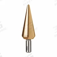 RUKO TOOLS Tube and Sheet Drill: 4 mm to 20 mm, TiN-Coated HSS, 3-Flats Shank (MPN 101002T). Key specifications — attr1234936: Not Impact Rated.