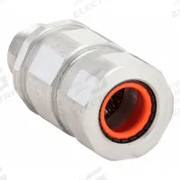Liquid-Tight Conduit Fitting: Aluminum, 1/2 in Trade Size, Non-Insulated, Straight (MPN MC1C). Key specifications — Insulated: Non-Insulated; Box Connection: 1/2 in MNPT; Hazardous Location Rating: Class I, Division 2, Groups A, B, C, D; Brand: HUBBELL KILLARK.