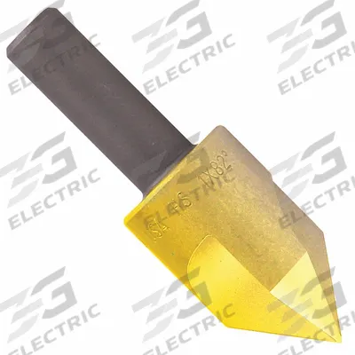 KEO Countersink: 110°, 1 Flute, 3/8 in Body Dia - Fast-Cutting Single-Flute Countersinks