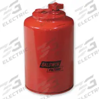 BALDWIN FILTERS Fuel Filter: Spin-On, 4 1/4 in Outside Dia, 1"-14 Thread Size, Cellulose (MPN BF9811-SP). Key specifications — attr434022: BALDWIN FILTERS; attr427730: Cellulose; attr427731: Standpipe; attr1017112: Trucks; attr1017113: Caterpillar.