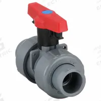 SPEARS Manual Two-Way Ball Valve: 3/4 in, CPVC, Straight, Socket x FNPT, 235 psi Max. Pressure (CWP) (MPN 1839-007C). Key specifications — Brand: SPEARS; Handle: Locking Tee.