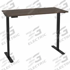 BESTAR Electric Sit-Stand Desk: Antigua, Particle Board, 59 1/4 in Overall Wd, 29 1/2 in Overall Dp (MPN 65867-52). Key specifications — attr989930: Teal; attr989931: Metal; attr989903: BESTAR; attr989914: Antigua; attr989916: Particle Board.