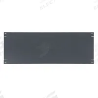 VIDEO MOUNT PRODUCTS Blank Panel: 8 Rack Units, 19 in Overall Wd, 14 in Overall Ht, Black, Steel (MPN ER8B). Key specifications — Brand: VIDEO MOUNT PRODUCTS; Product Type: Blank Panel; Color: Black; Material: Steel.
