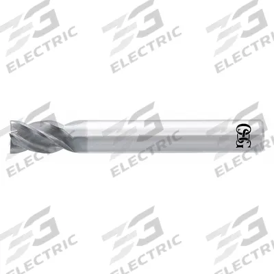 OSG A BRAND Square End Mill: Carbide, 4 Flute, 5/8" Mill Dia, 1-5/8" LOC - Fast-Cutting Carbide Square End Mills for Hardened Materials