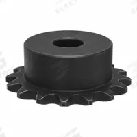 TRITAN Roller Chain Sprocket: One-Sided Hub, For Single Strands, 35, 16 Teeth, 1.922 in Pitch Dia (MPN 35B16H X 1/2 MPB). Key specifications — Brand: TRITAN.