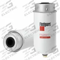 FLEETGUARD Automotive Fuel Filter: 14 in Overall Lg, 3 1/4 in Outside Dia, 8 7/8 in Overall Ht (MPN FS20011). Key specifications — attr1137520: BF7949-DM; attr1137521: FS20011; attr434022: FLEETGUARD; attr1017113: -.