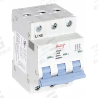 DAYTON IEC Supplementary Protector: 40 A Amps, 7.5kA at 480V AC, Screw Clamp, NDB2-63, 480V AC (MPN 5ZVD0). Key specifications — Terminal Connection: Screw Clamp; Series: NDB2-63; AC Voltage Rating: 480V AC; DC Voltage Rating: Not Rated; Max. AIR Rating: 7.5kA at 480V AC; Brand: DAYTON.