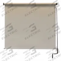 KEYSTONE FABRICS Sun Shade: Light Brown, Pole and Crank, 90% UV Protection, 8 ft Fabric Ht, Right (MPN O77.88.80). Key specifications — Operation Mechanism: Pole and Crank; Tie Down Type: Bungee and Hook System; Operation Side: Right; Manufacturer Part Number: O77.88.80; Brand: KEYSTONE FABRICS; Fabric Color: Light Brown.