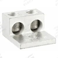 BURNDY Mechanical Connector: For Wire Size 14 AWG – 2/0 AWG, 2 Wire Terminations (MPN K2A26U). Key specifications — Brand: BURNDY; Lug Material: Tin-Plated Aluminum.
