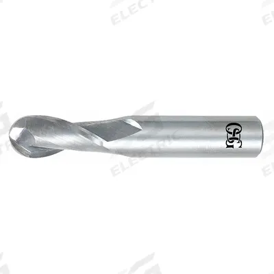 OSG Ball End Mill: Carbide, 2 Flute, 1 mm Mill Dia, 3 mm LOC, 39 mm OAL (MPN 402-0394-BN) - General Purpose Carbide Ball End Mills