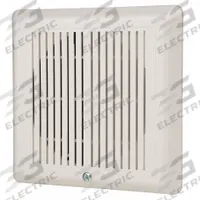 EDWARDS SIGNALING Temporal Horn: 24V, Horn Sound, White, 85 dB Alarm Volume @ 10 ft - Max, Horn (MPN 2447TH-W). Key specifications — Brand: EDWARDS SIGNALING; Manufacturer Part Number: 2447TH-W; Operating Voltage: 24V; Color: White.